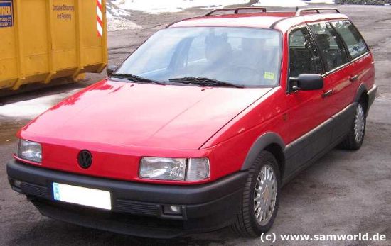 VW Passat G60 Syncro Umbau - VW Passat 35i Kombi G60 Syncro vor dem Umbau